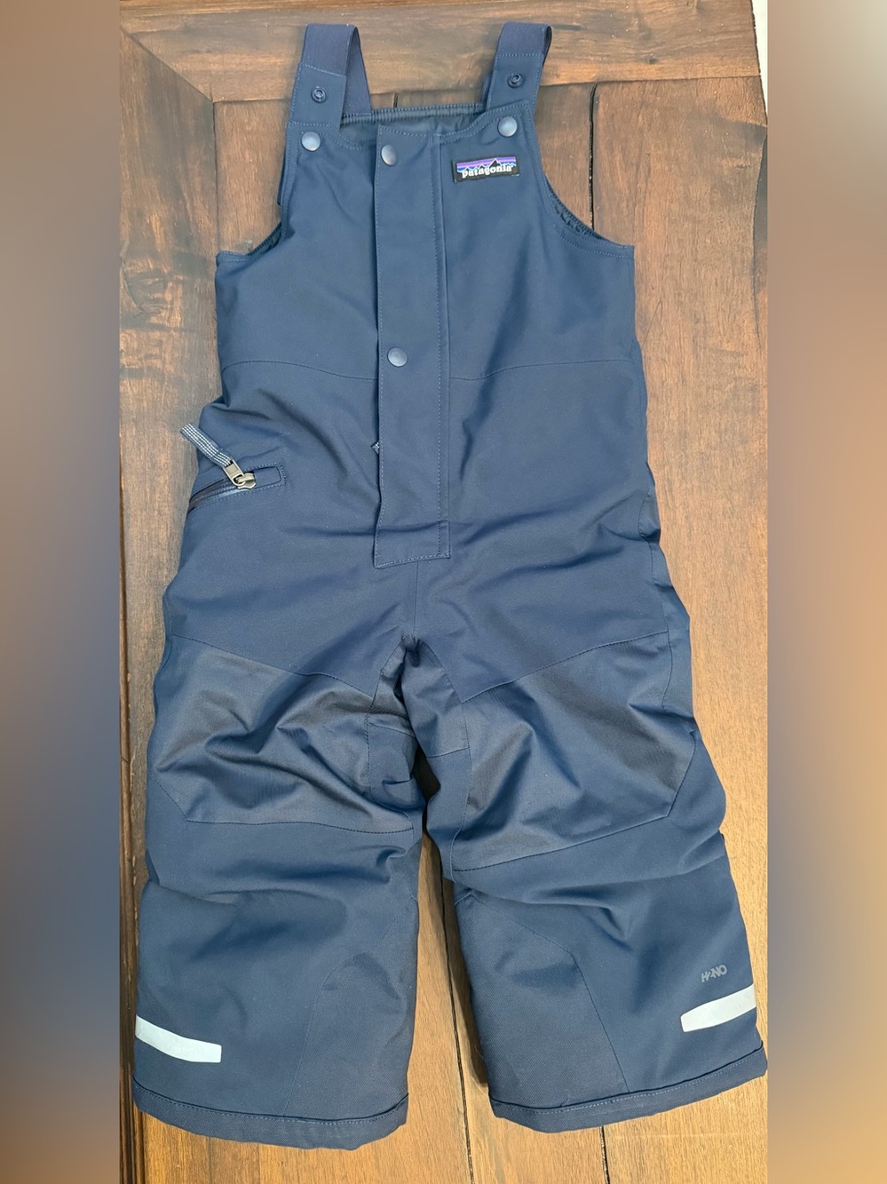 Patagonia Navy Kids Snow Bib Overalls